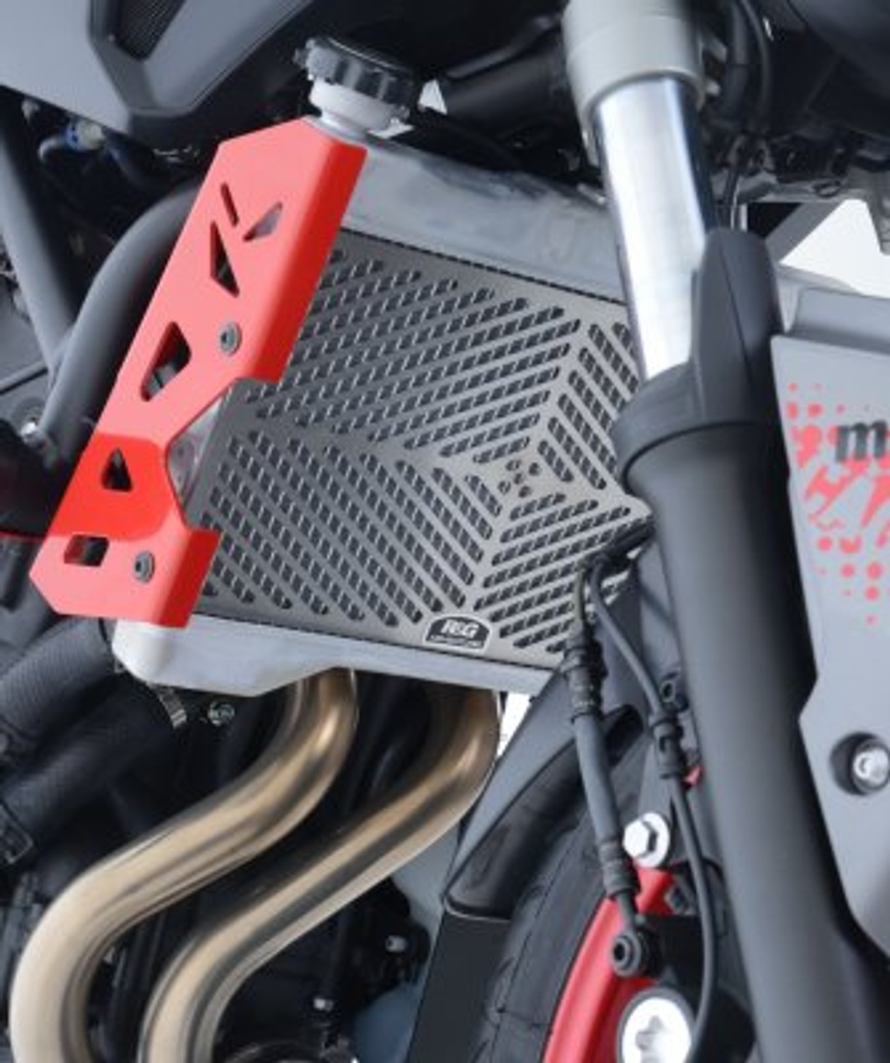 R&G Racing Stainless Steel Radiator Guard for Yamaha MT-07 '13-'22, XSR700 '15-'22, Tracer 700 '14-'22 R&G Racing Stainless Steel Radiator Guard for Yamaha MT-07 '13-'22, XSR700 '15-'22, Tracer 700 '14-'22